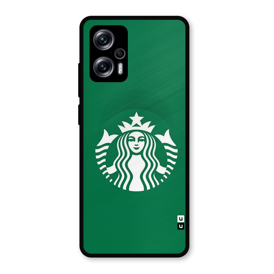 Lady StarBucks Metal Back Case for Redmi K50i
