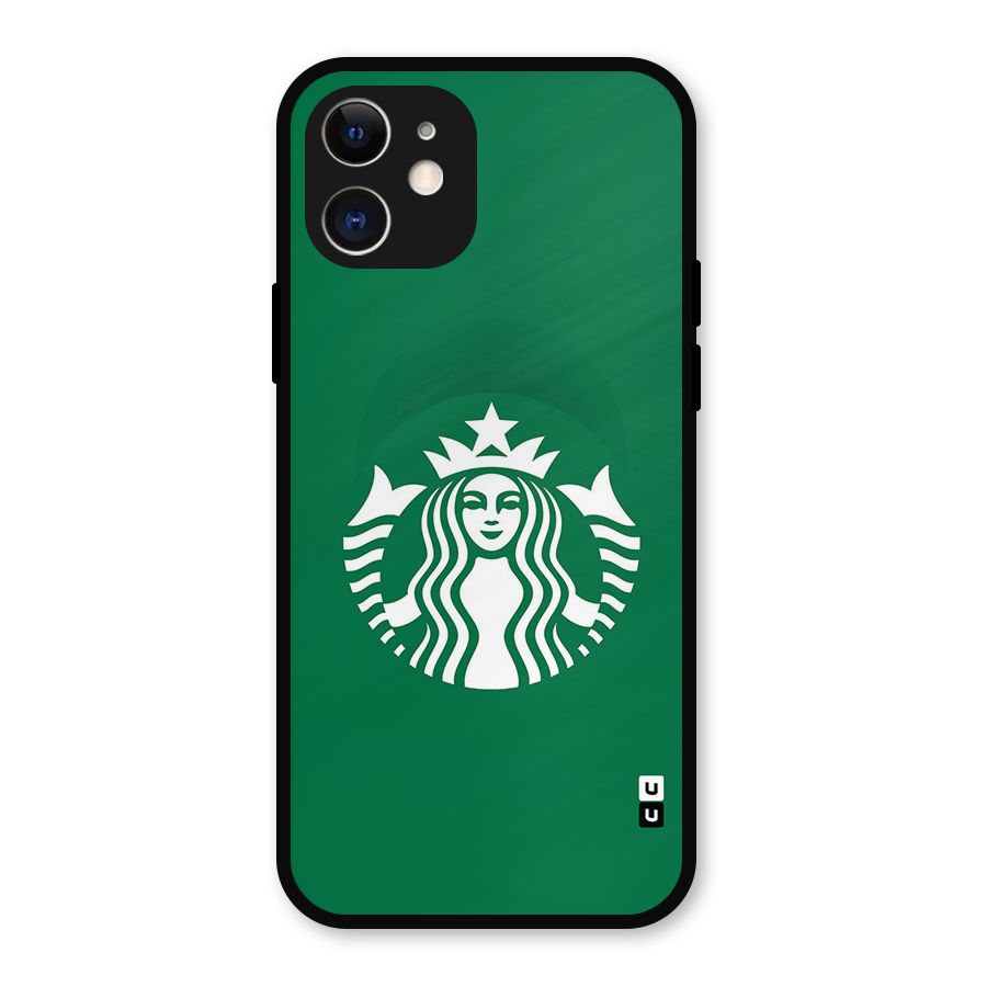Lady StarBucks Metal Back Case for iPhone 12