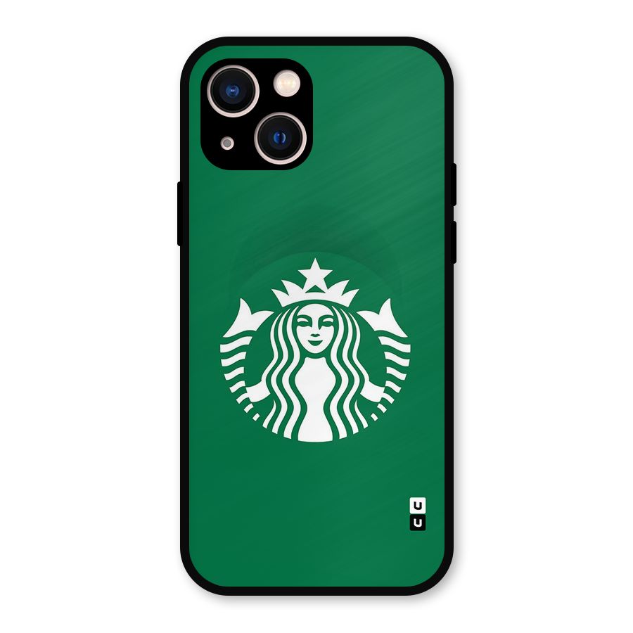 Lady StarBucks Metal Back Case for iPhone 13