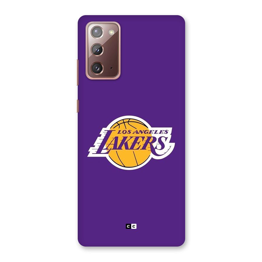 Lakers Angles Back Case for Galaxy Note 20