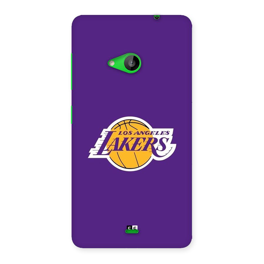 Lakers Angles Back Case for Lumia 535