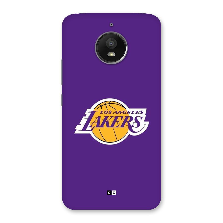 Lakers Angles Back Case for Moto E4 Plus