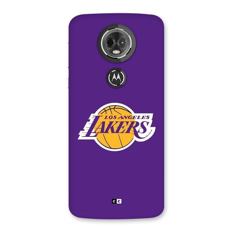 Lakers Angles Back Case for Moto E5 Plus