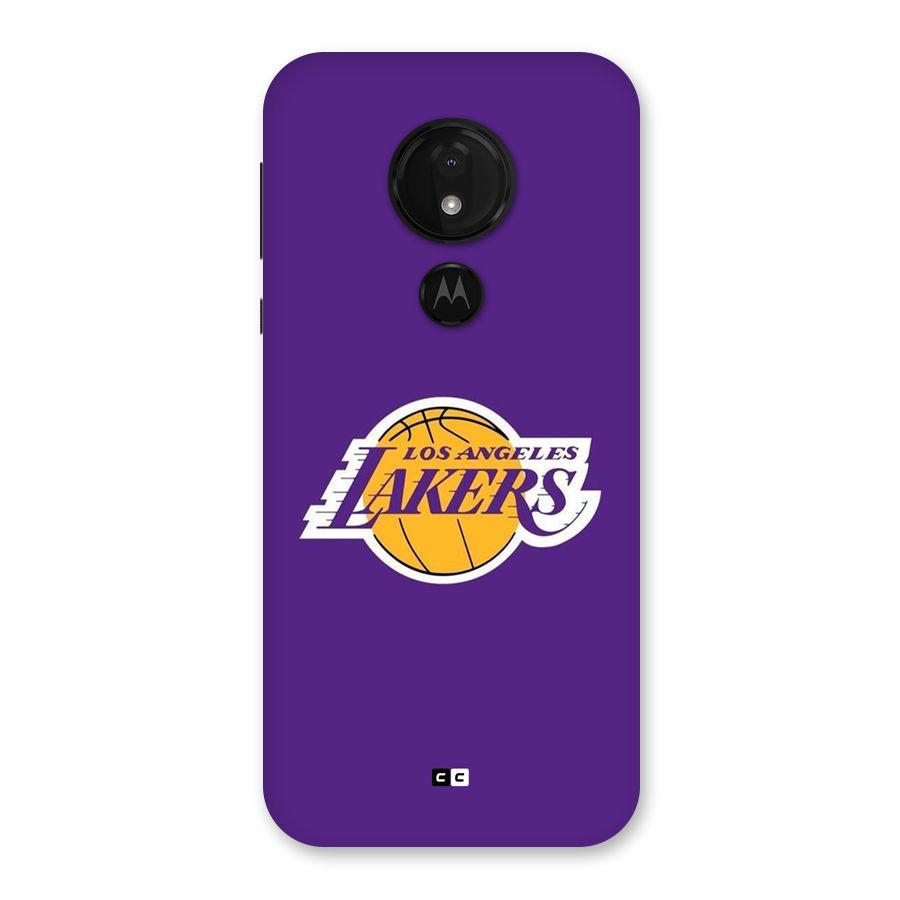Lakers Angles Back Case for Moto G7 Power