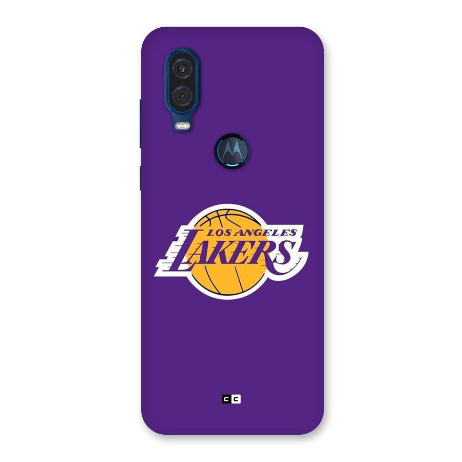 Lakers Angles Back Case for Motorola One Vision