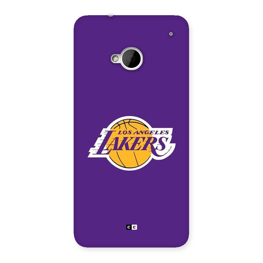 Lakers Angles Back Case for One M7 (Single Sim)