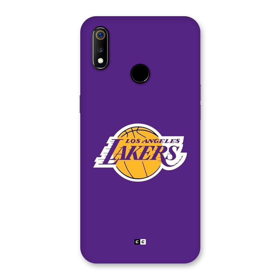 Lakers Angles Back Case for Realme 3