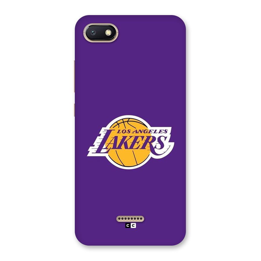Lakers Angles Back Case for Redmi 6A