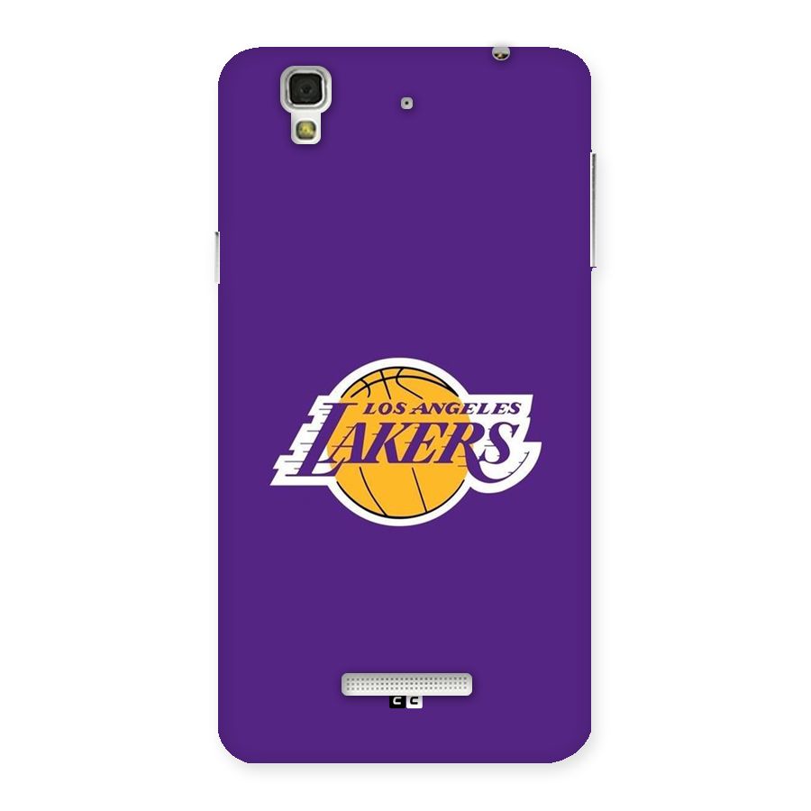 Lakers Angles Back Case for YU Yureka Plus