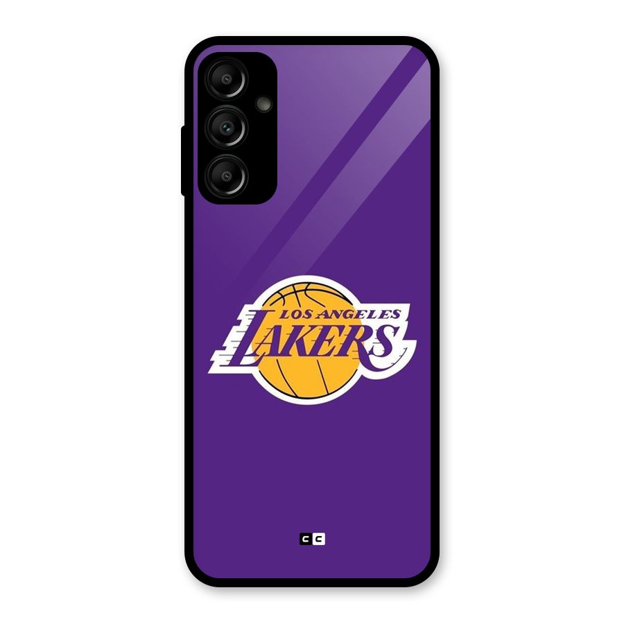 Lakers Angles Glass Back Case for Galaxy A14 5G