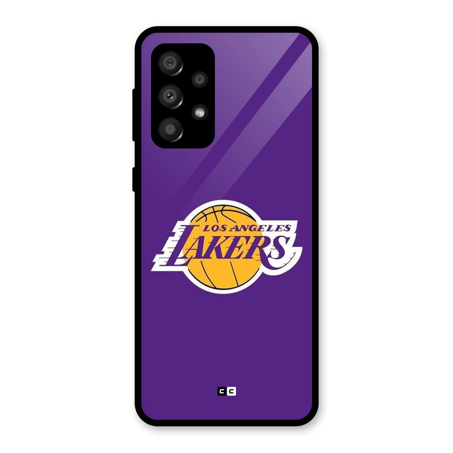 Lakers Angles Glass Back Case for Galaxy A32