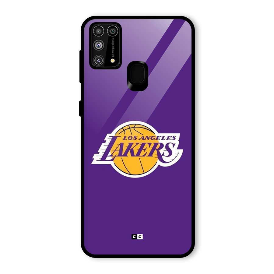 Lakers Angles Glass Back Case for Galaxy F41