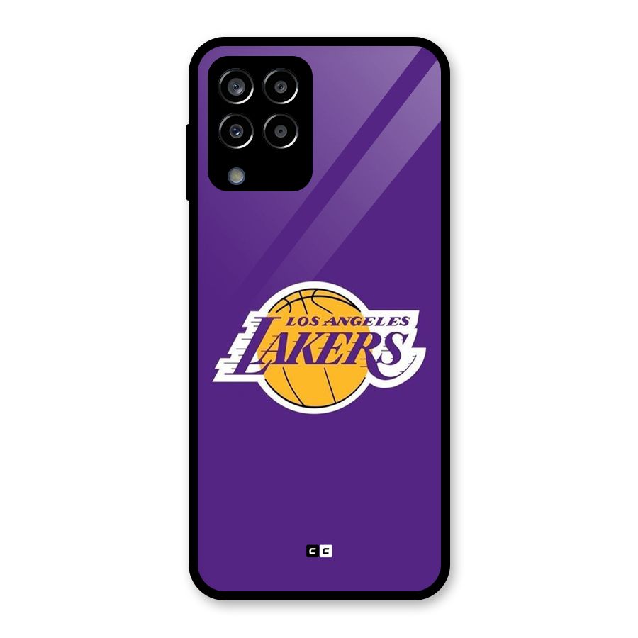 Lakers Angles Glass Back Case for Galaxy M33