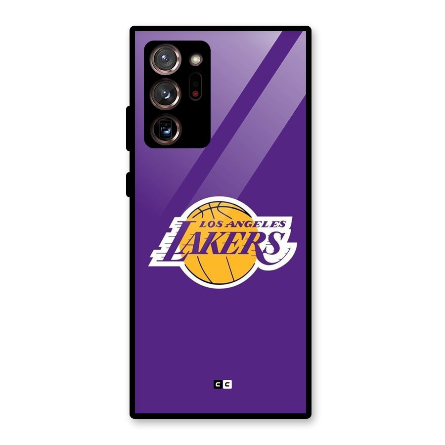 Lakers Angles Glass Back Case for Galaxy Note 20 Ultra 5G