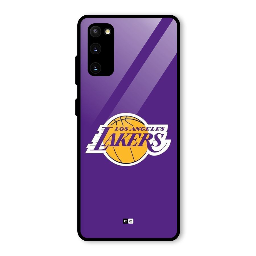 Lakers Angles Glass Back Case for Galaxy S20 FE 5G