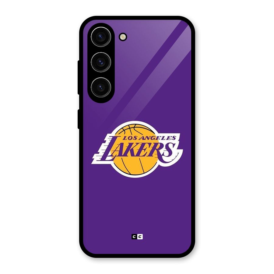 Lakers Angles Glass Back Case for Galaxy S23