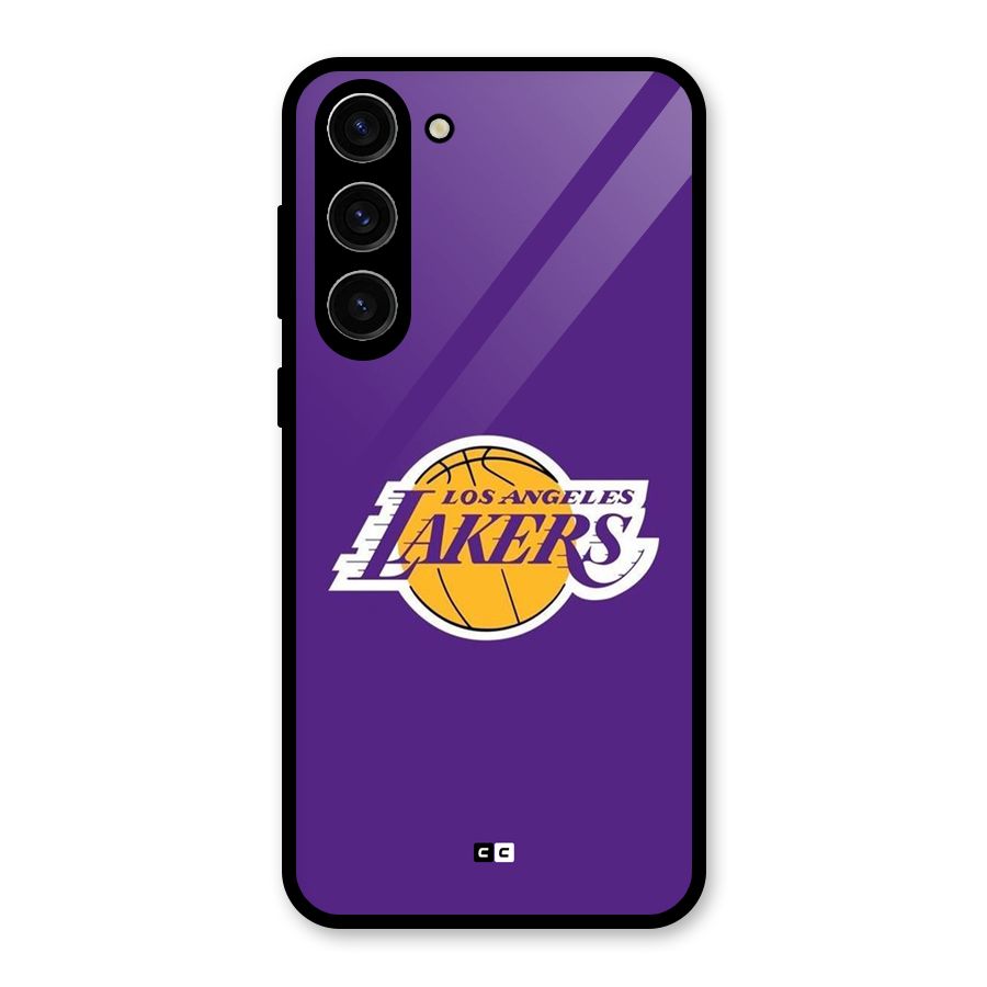 Lakers Angles Glass Back Case for Galaxy S23 Plus