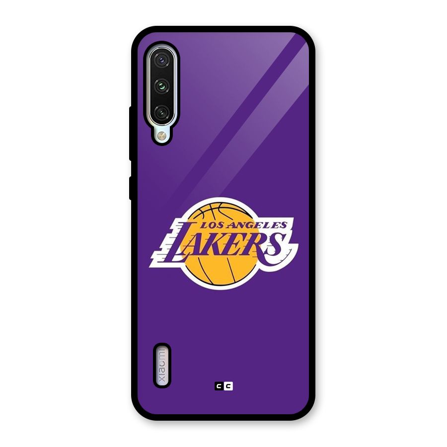 Lakers Angles Glass Back Case for Mi A3