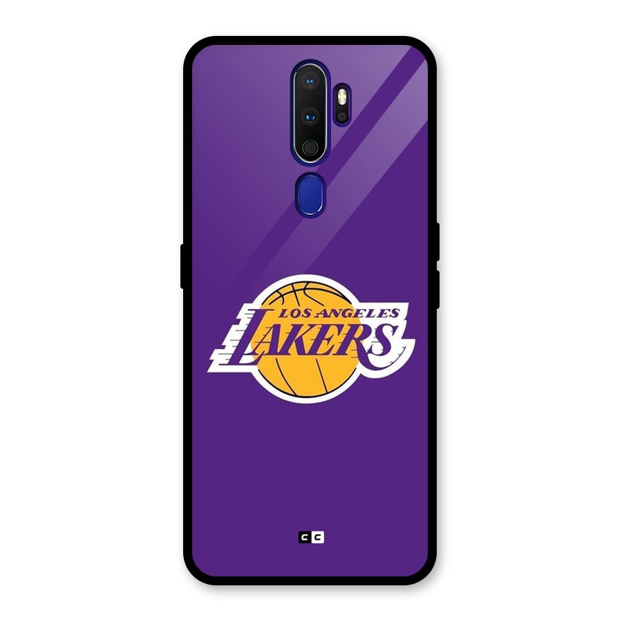 Lakers Angles Glass Back Case for Oppo A9 (2020)
