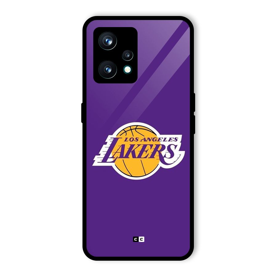 Lakers Angles Glass Back Case for Realme 9 Pro Plus 5G