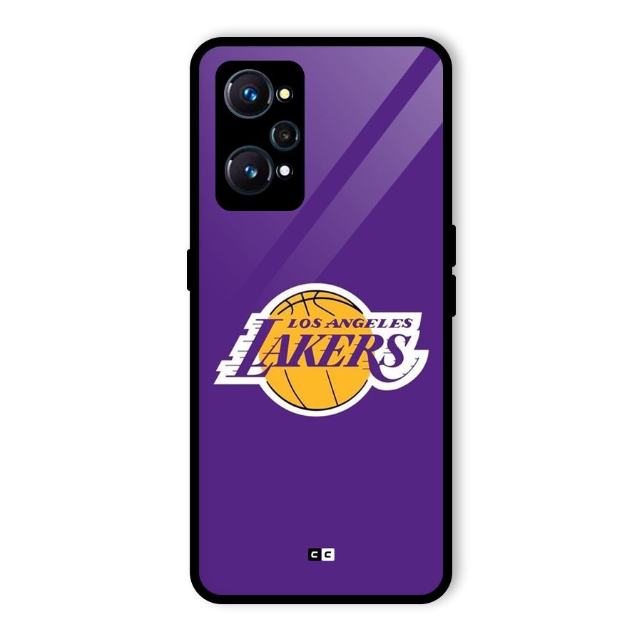Lakers Angles Glass Back Case for Realme GT Neo2