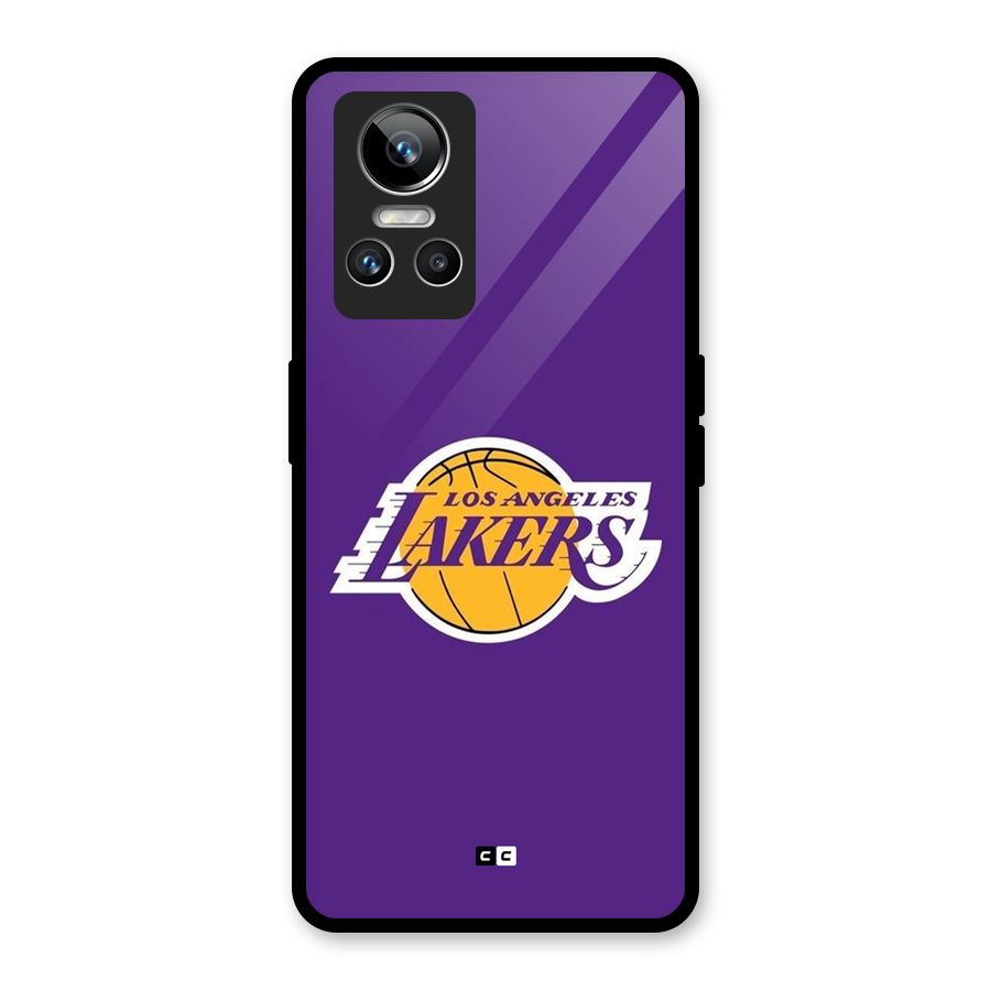 Lakers Angles Glass Back Case for Realme GT Neo 3