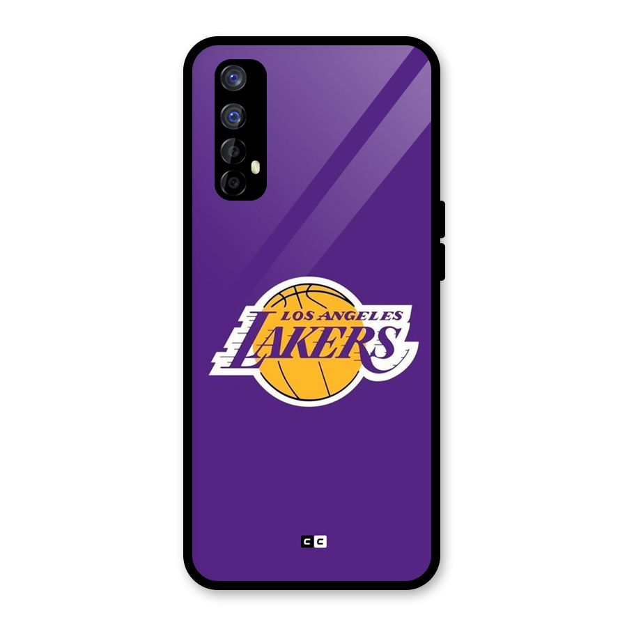 Lakers Angles Glass Back Case for Realme Narzo 20 Pro
