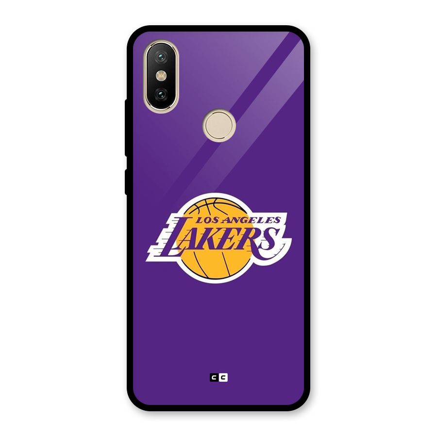 Lakers Angles Glass Back Case for Redmi A2