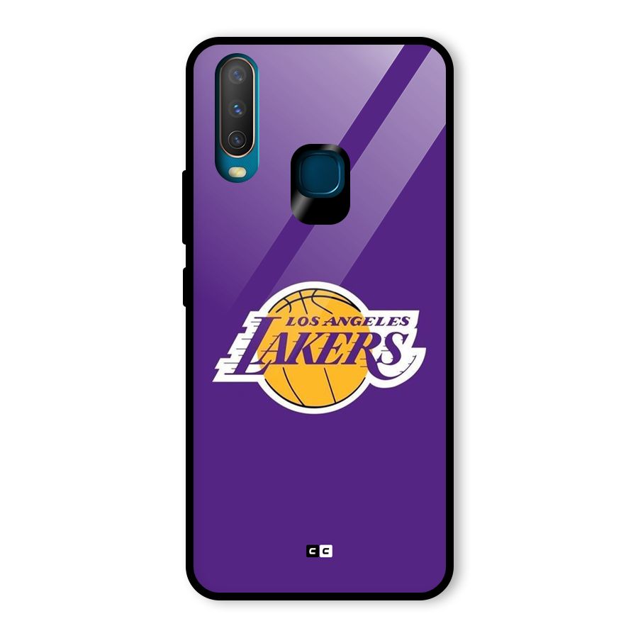 Lakers Angles Glass Back Case for Vivo U10
