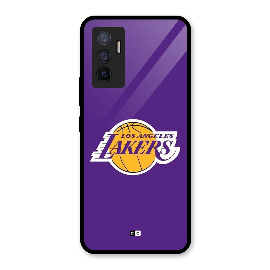 Lakers Angles Glass Back Case for Vivo V23e