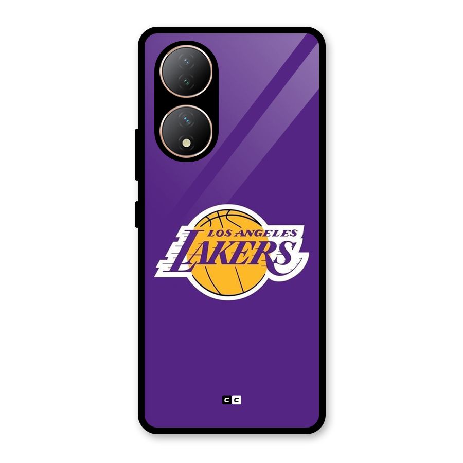 Lakers Angles Glass Back Case for Vivo Y100