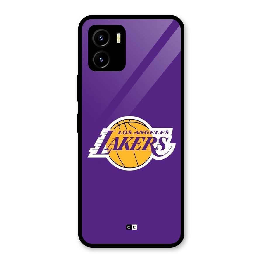 Lakers Angles Glass Back Case for Vivo Y15s