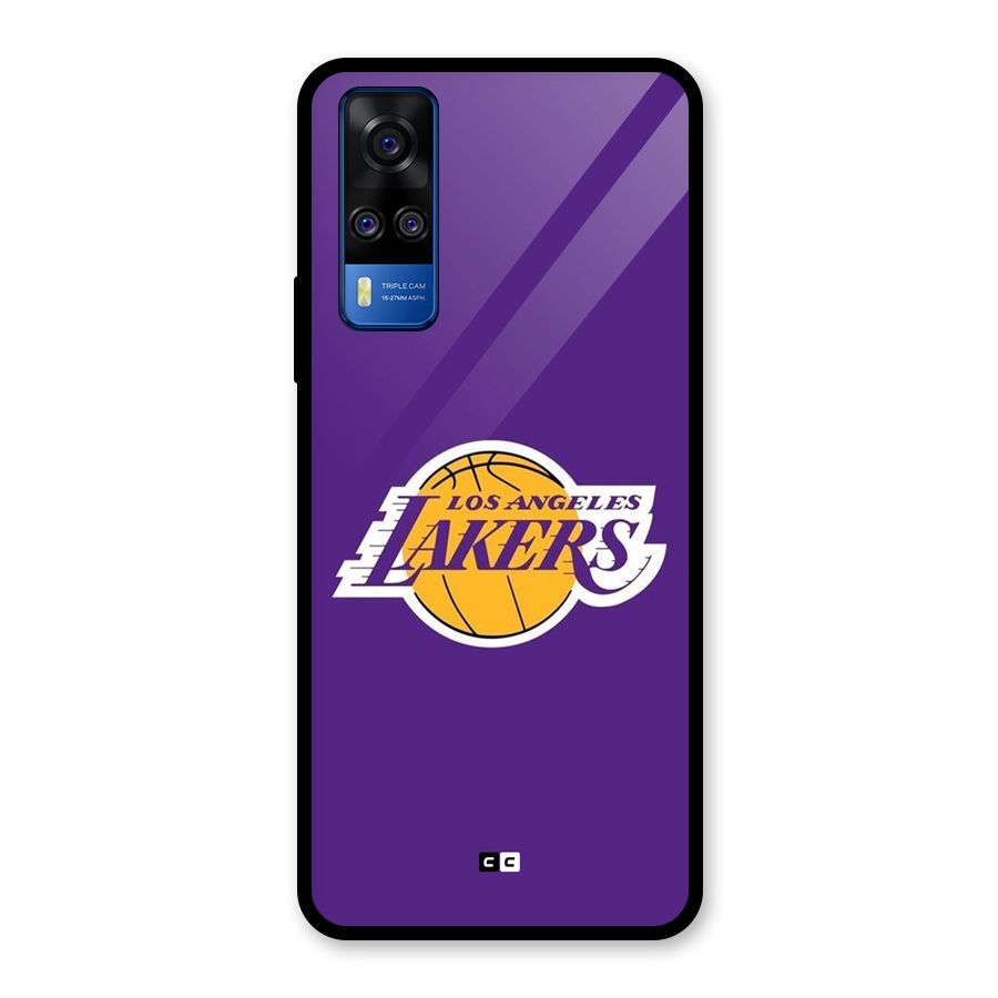 Lakers Angles Glass Back Case for Vivo Y31