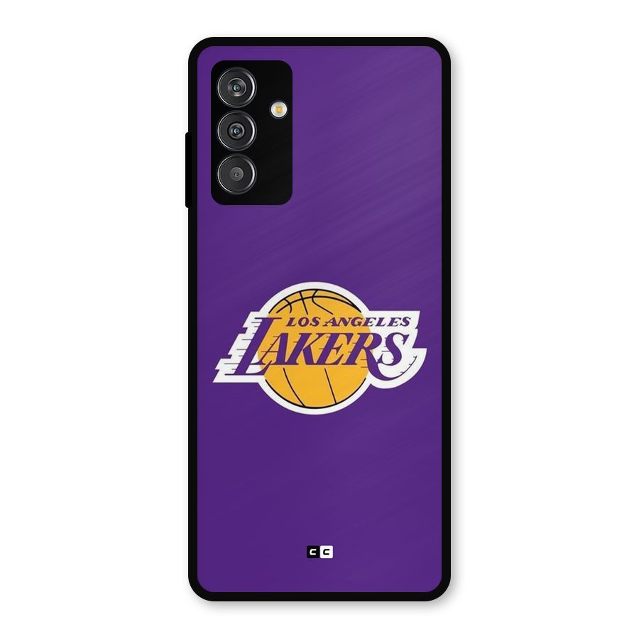 Lakers Angles Metal Back Case for Galaxy F13