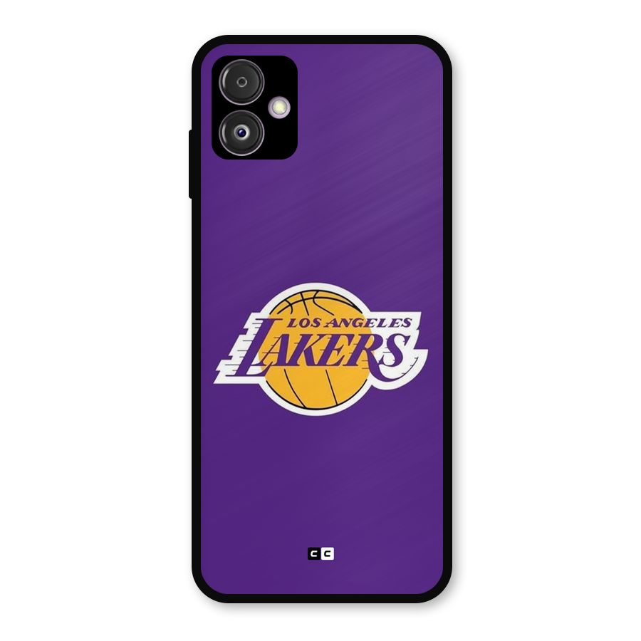 Lakers Angles Metal Back Case for Galaxy F14