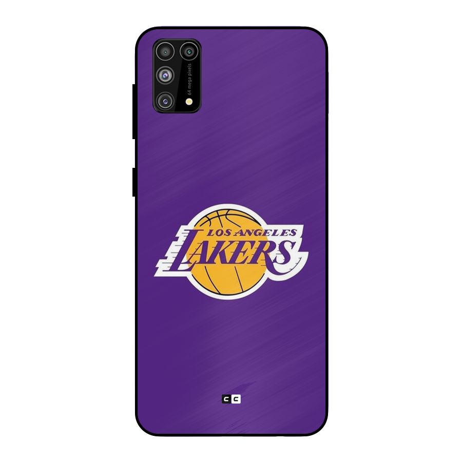 Lakers Angles Metal Back Case for Galaxy F41