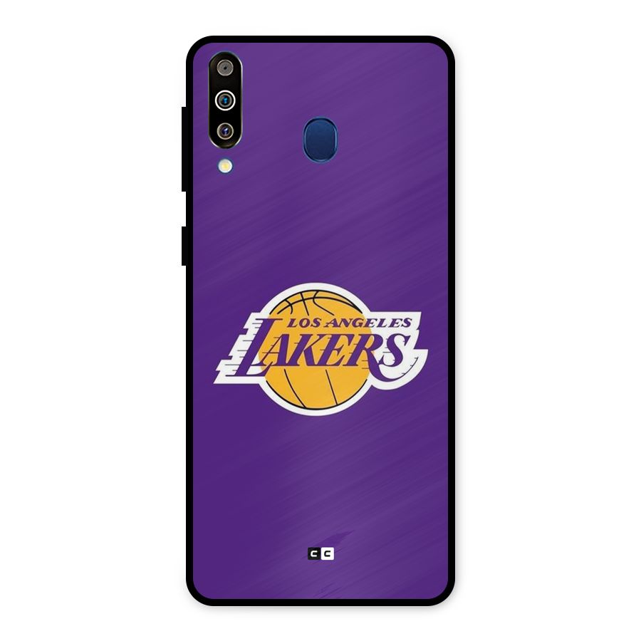 Lakers Angles Metal Back Case for Galaxy M30