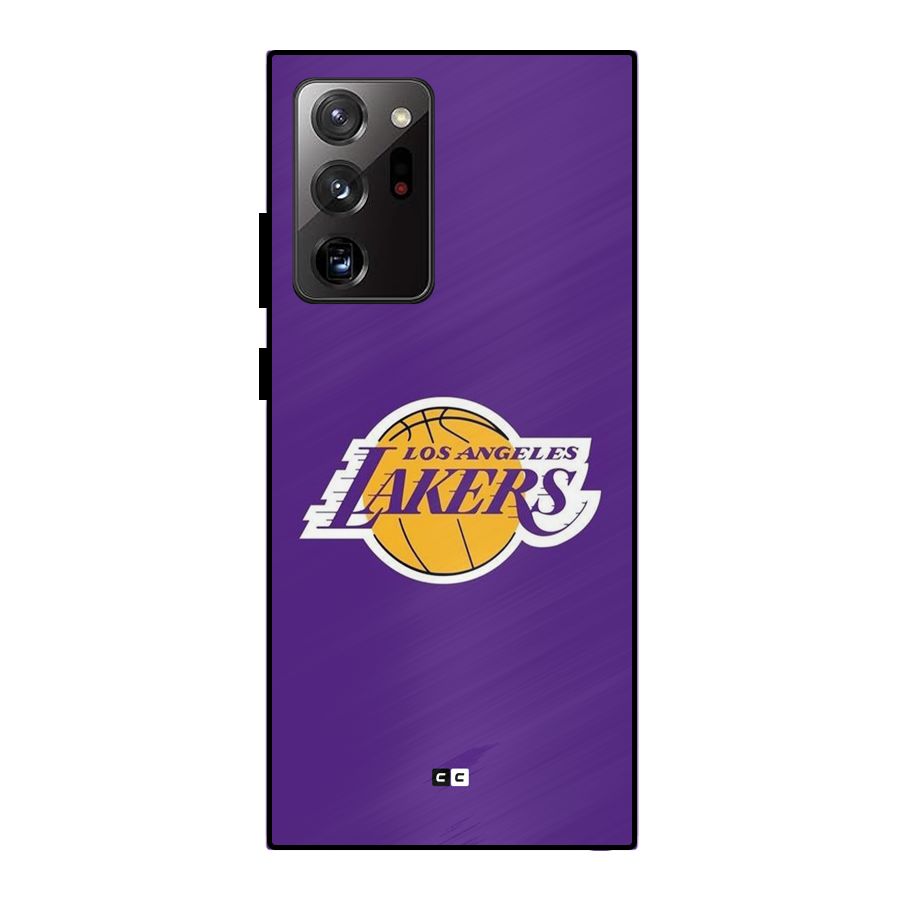 Lakers Angles Metal Back Case for Galaxy Note 20 Ultra 5G