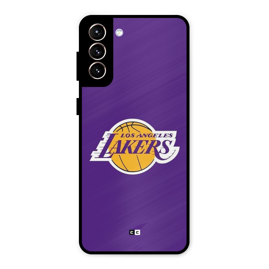 Lakers Angles Metal Back Case for Galaxy S21 Plus