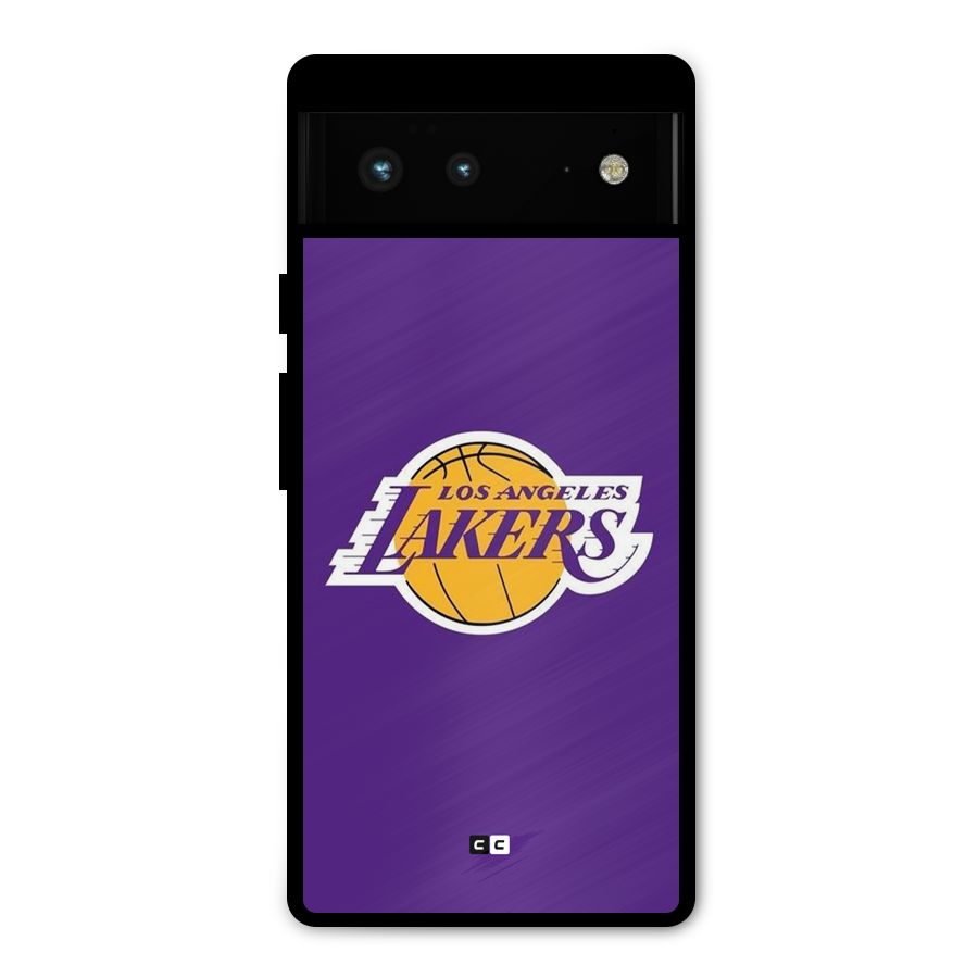 Lakers Angles Metal Back Case for Google Pixel 6