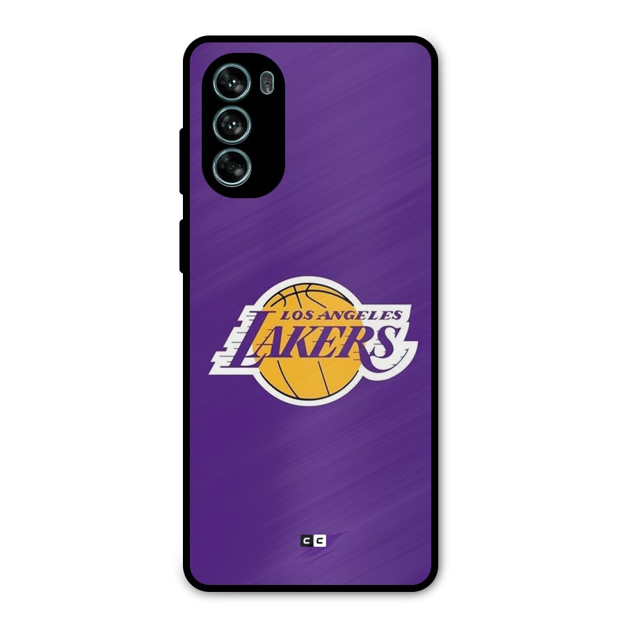 Lakers Angles Metal Back Case for Moto G62