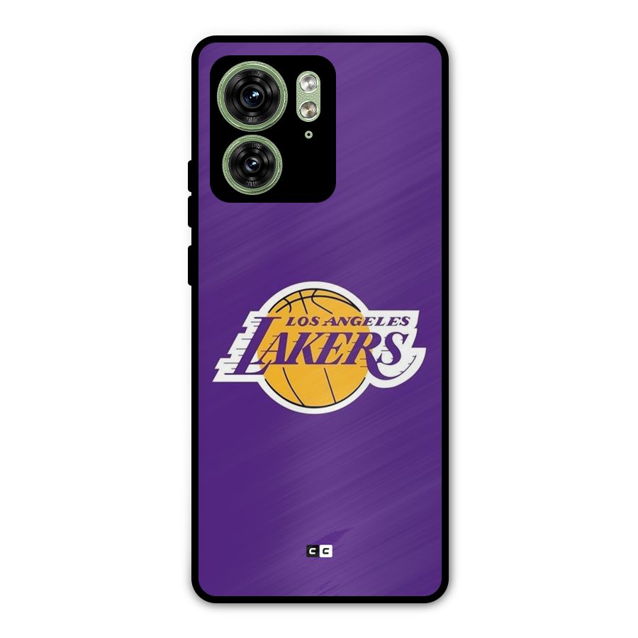 Lakers Angles Metal Back Case for Motorola Edge 40 5G