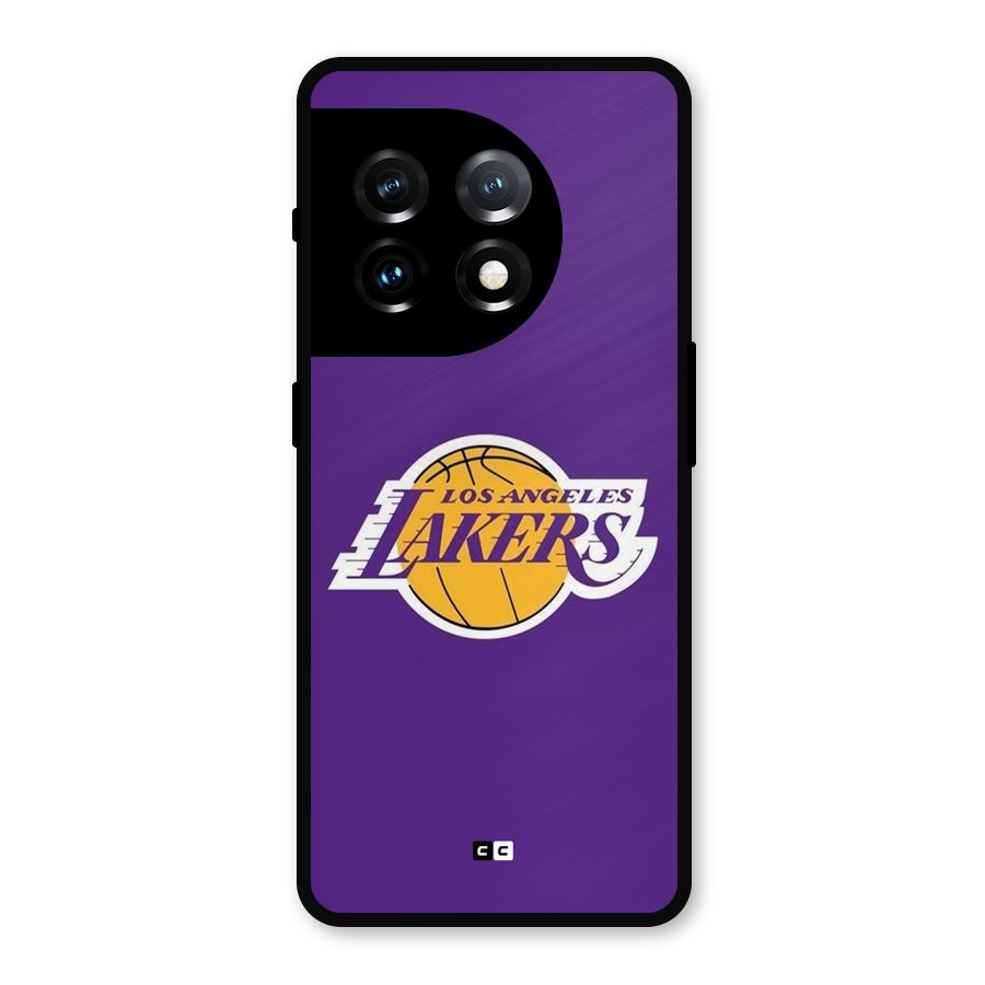 Lakers Angles Metal Back Case for OnePlus 11