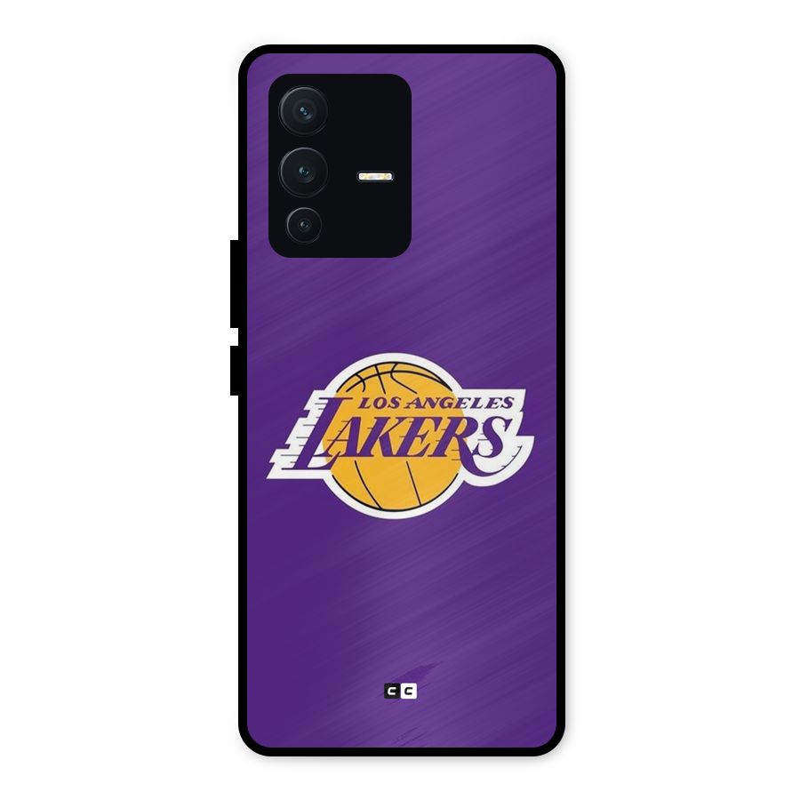 Lakers Angles Metal Back Case for Vivo V23 5G