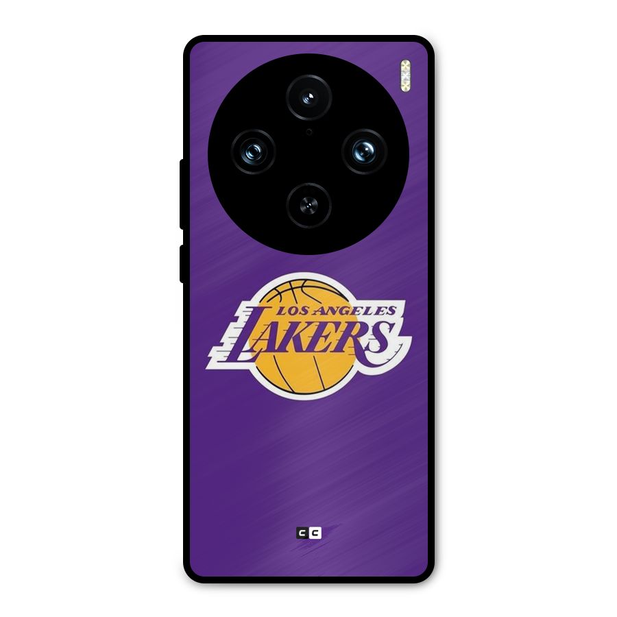 Lakers Angles Metal Back Case for Vivo X100 Pro