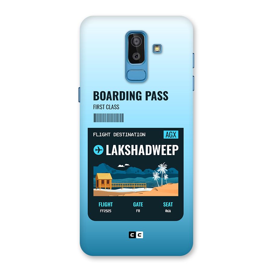 Lakshadweep Boarding Pass Back Case for Galaxy On8 (2018)