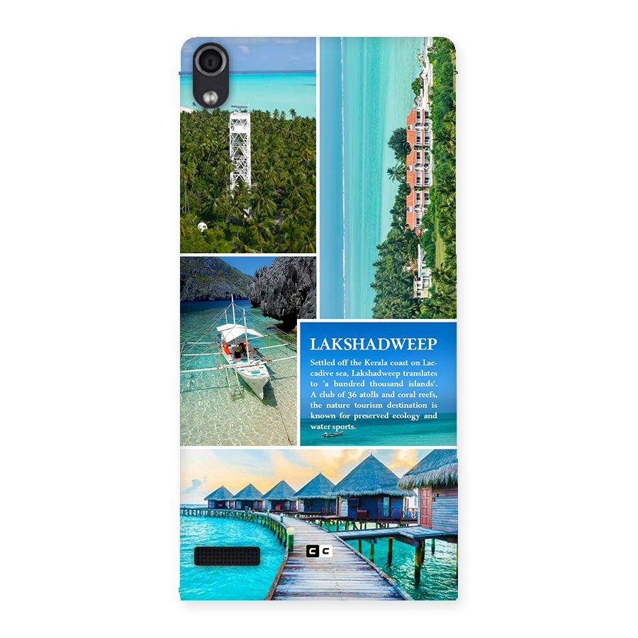 Lakshadweep Collage Back Case for Ascend P6