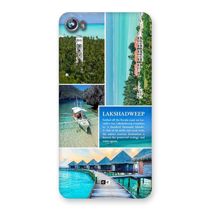 Lakshadweep Collage Back Case for Canvas Fire 4 (A107)