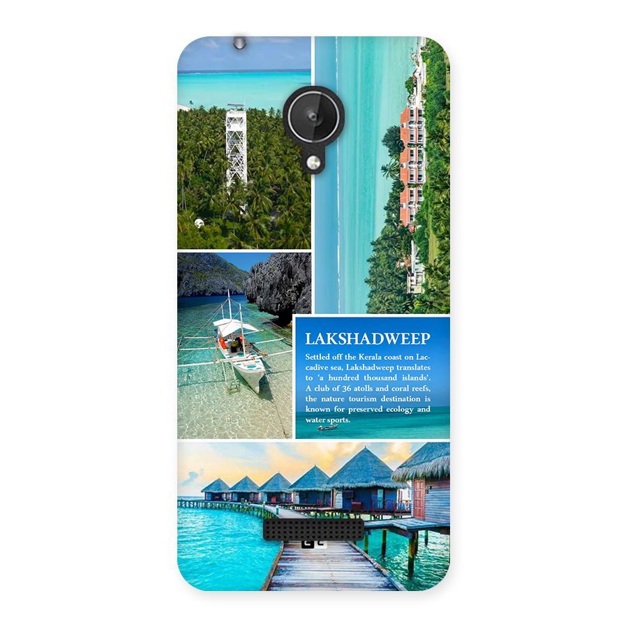 Lakshadweep Collage Back Case for Canvas Spark Q380