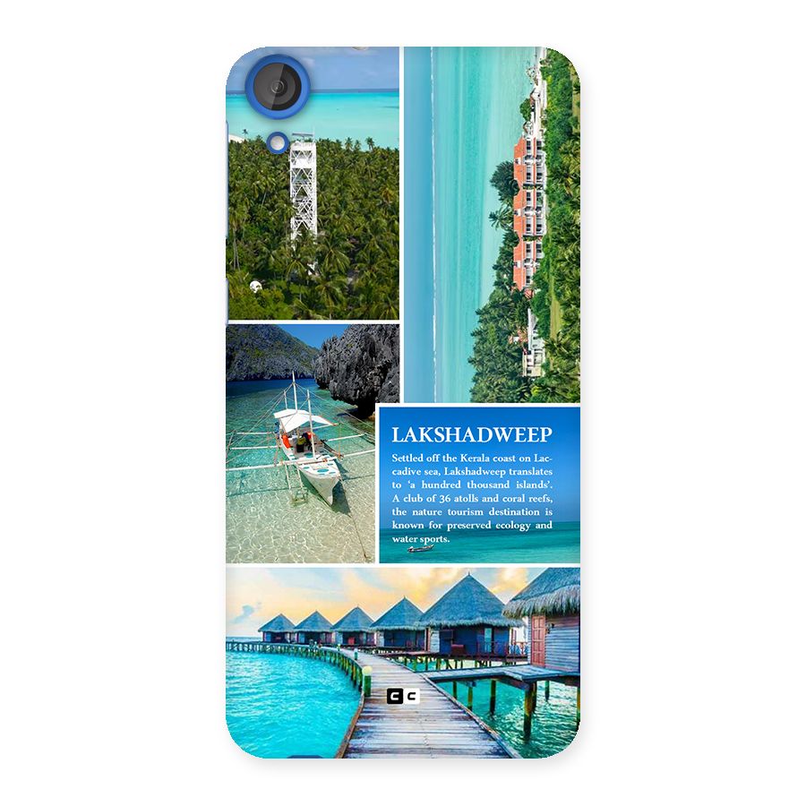 Lakshadweep Collage Back Case for Desire 820
